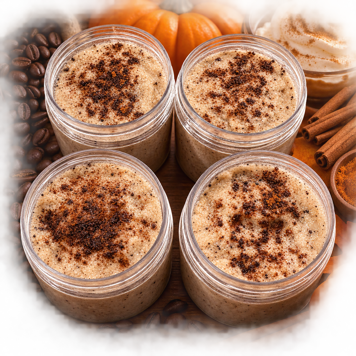 Pumpkin Spice Coffee Tallow Sugar Scrub