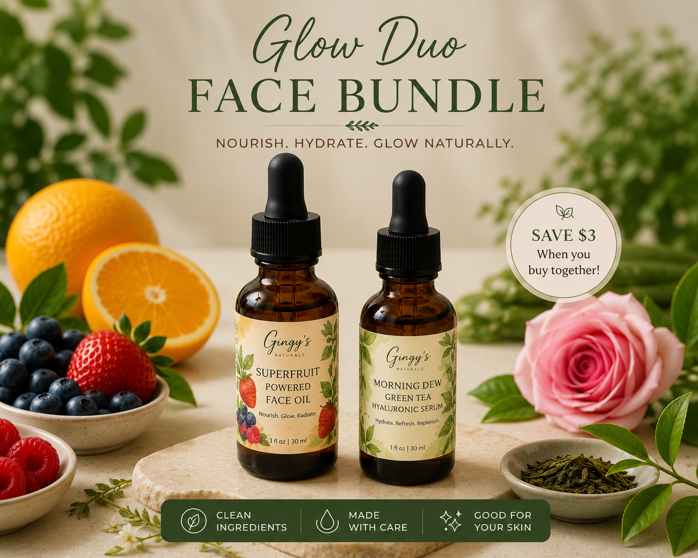 Glow Duo Face Bundle