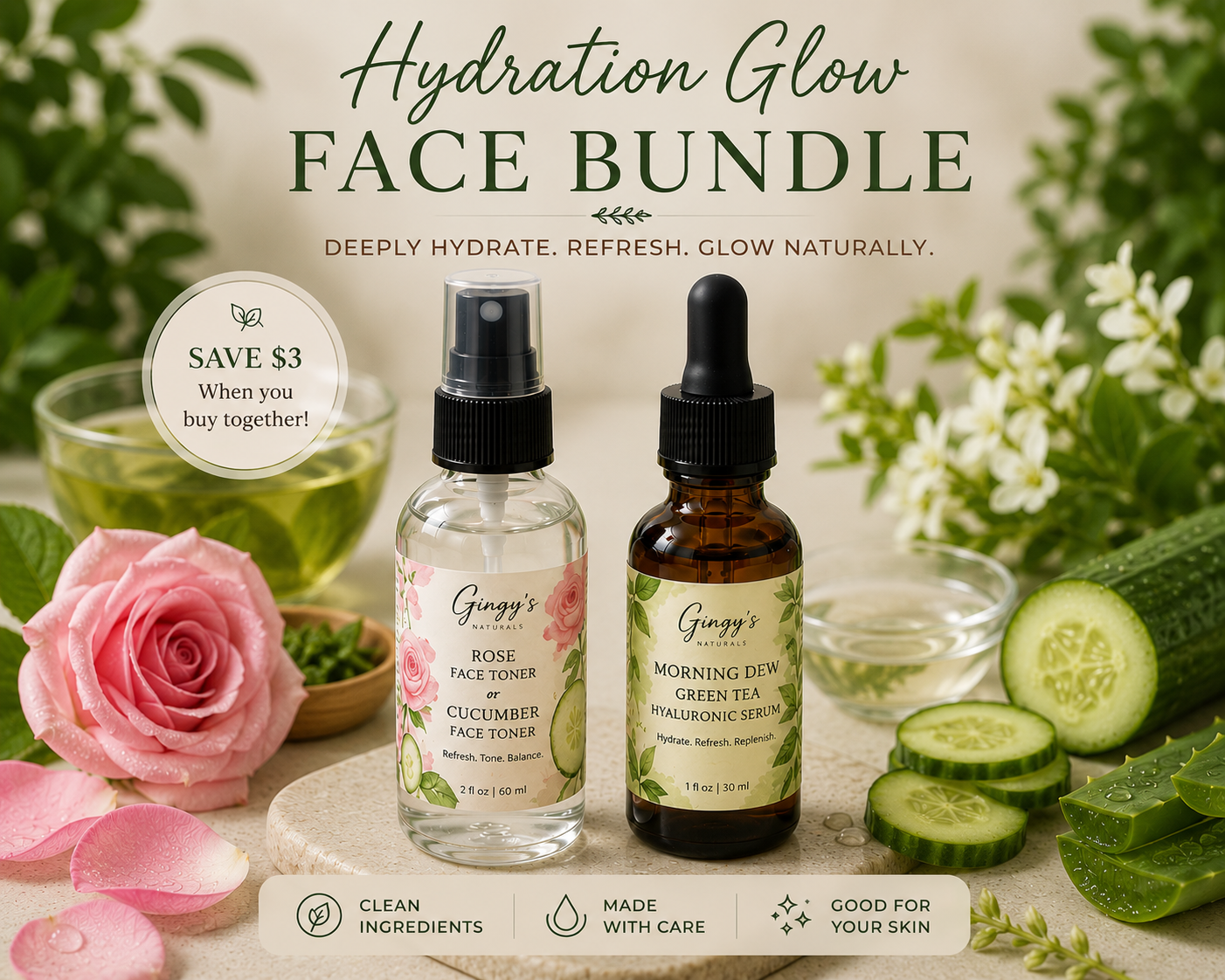 Hydration Glow Face Bundle