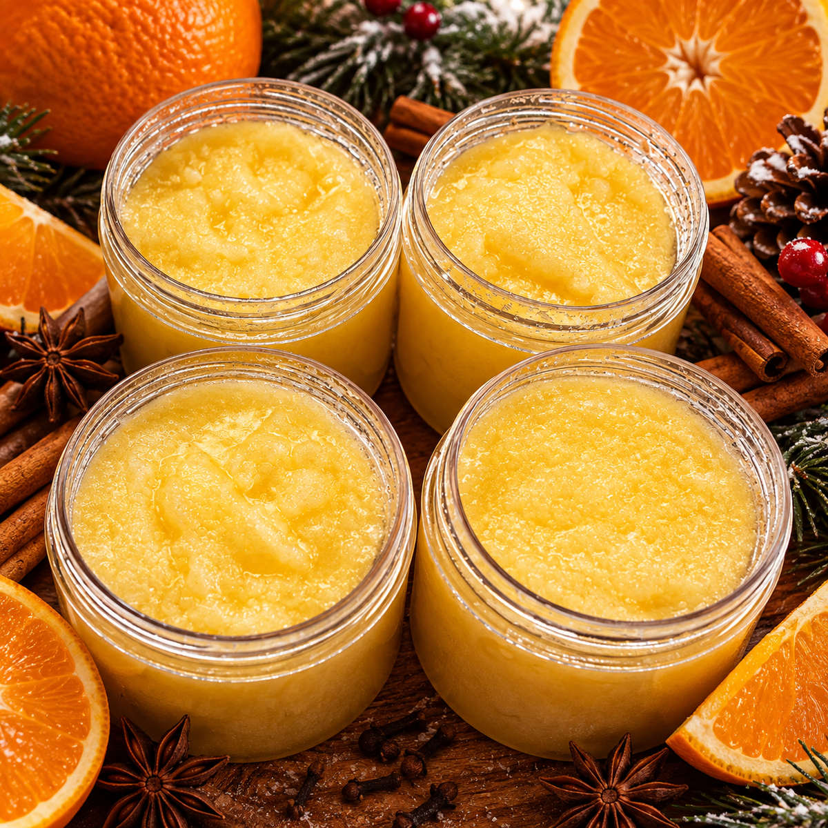 Winter Orange Tallow Sugar Scrub