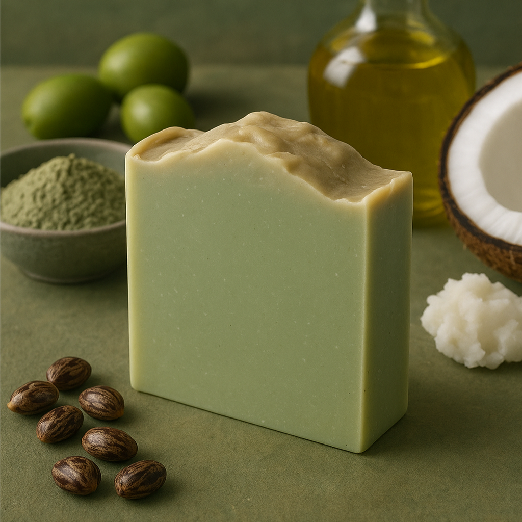 French Green Clay Face Soap