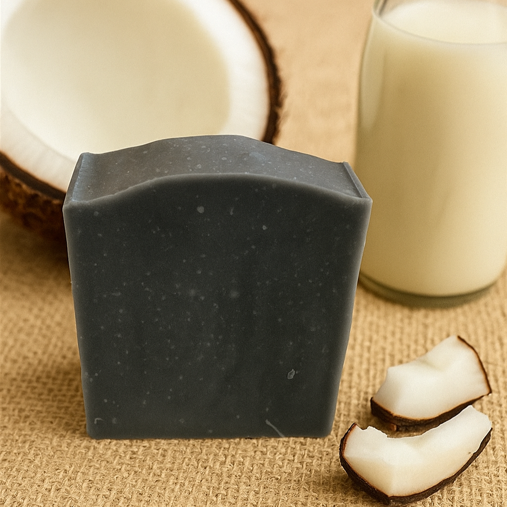 Charcoal & Coconut Milk Face Soap